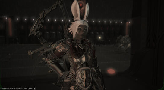 Medea standing watch at a castellum in Ilsabard